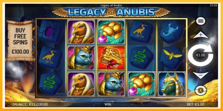 Máquina de jogos Legacy of Anubis - chance de ganhar dinheiro, foto 2