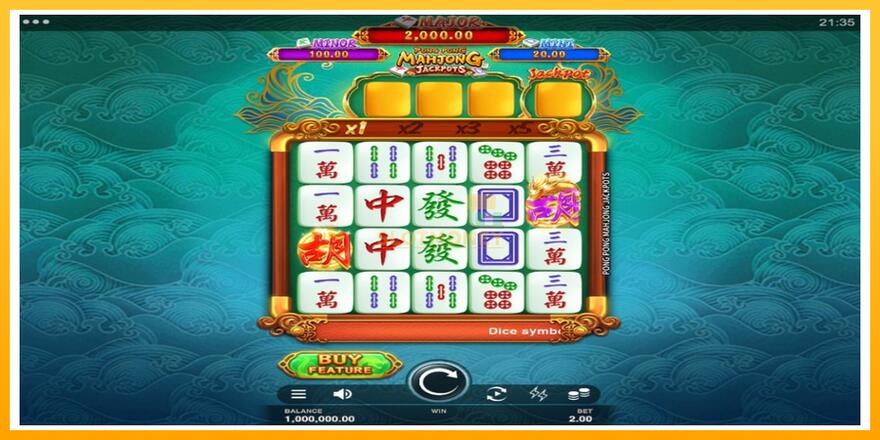 Máquina de jogos Pong Pong Mahjong Jackpots - chance de ganhar dinheiro, foto 1