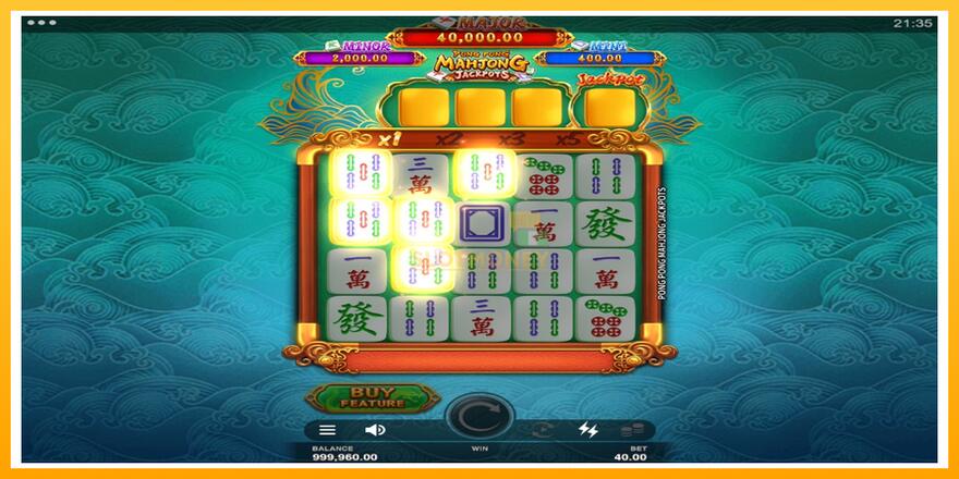 Máquina de jogos Pong Pong Mahjong Jackpots - chance de ganhar dinheiro, foto 2