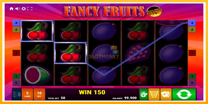 Máquina de jogos Fancy Fruits Red Hot Firepot - chance de ganhar dinheiro, foto 2