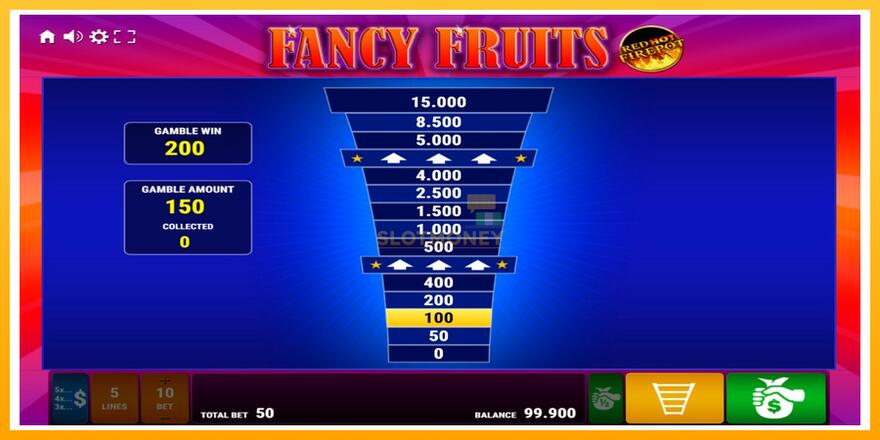 Máquina de jogos Fancy Fruits Red Hot Firepot - chance de ganhar dinheiro, foto 3