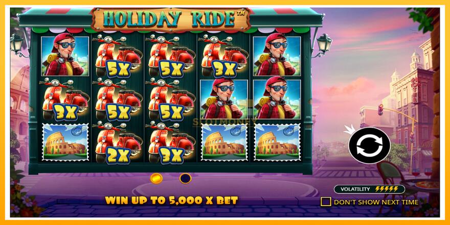 Máquina de jogos Holiday Ride - chance de ganhar dinheiro, foto 1