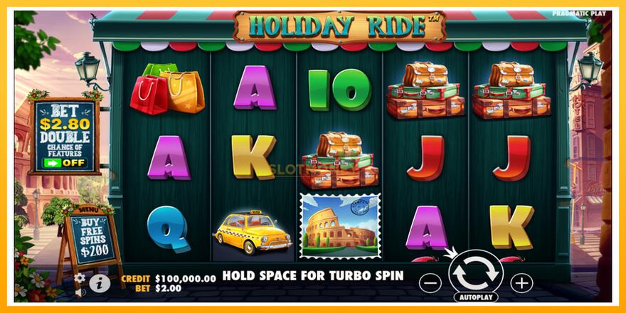 Máquina de jogos Holiday Ride - chance de ganhar dinheiro, foto 2