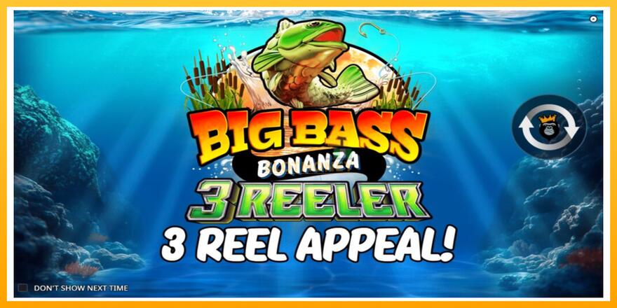 Máquina de jogos Big Bass Bonanza 3 Reeler - chance de ganhar dinheiro, foto 1