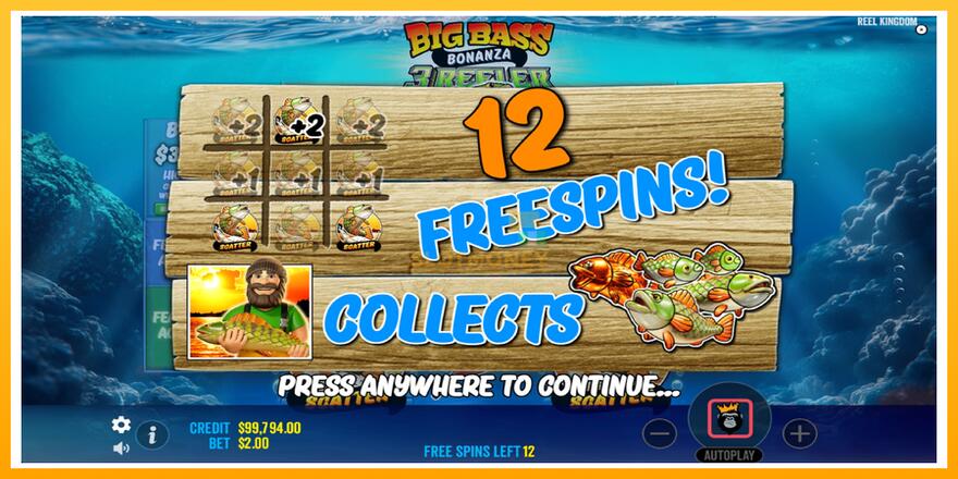 Máquina de jogos Big Bass Bonanza 3 Reeler - chance de ganhar dinheiro, foto 4