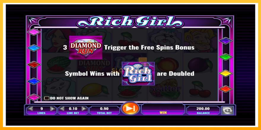 Máquina de jogos She’s a Rich Girl - chance de ganhar dinheiro, foto 1