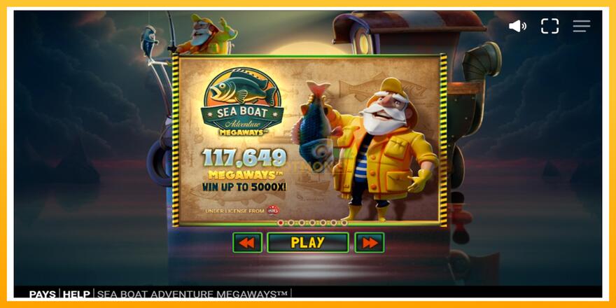 Máquina de jogos Sea Boat Adventure Megaways - chance de ganhar dinheiro, foto 1