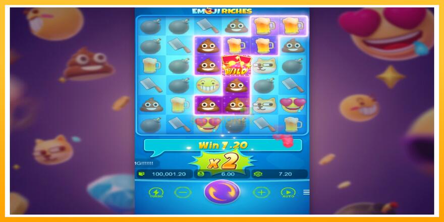 Máquina de jogos Emoji Riches - chance de ganhar dinheiro, foto 3