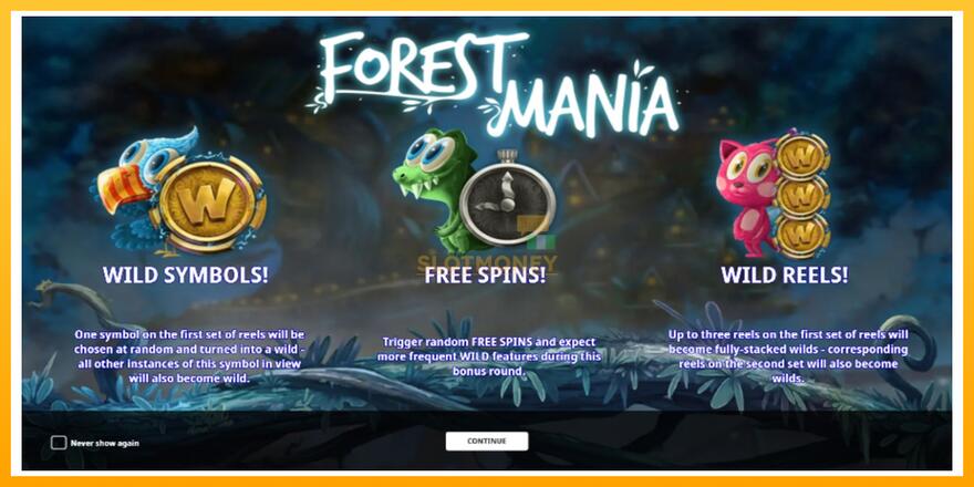 Máquina de jogos Forest Mania - chance de ganhar dinheiro, foto 1