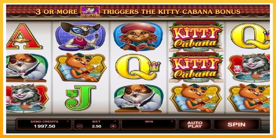 Máquina de jogos Kitty Cabana - chance de ganhar dinheiro, foto 3