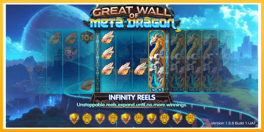 Máquina de jogos Great Wall of Meta Dragon - chance de ganhar dinheiro, foto 1