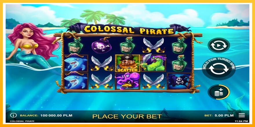 Máquina de jogos Colossal Pirate - chance de ganhar dinheiro, foto 1