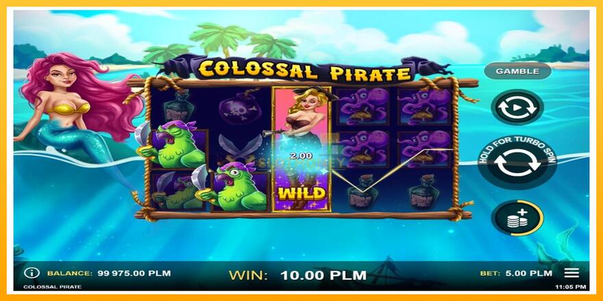 Máquina de jogos Colossal Pirate - chance de ganhar dinheiro, foto 3