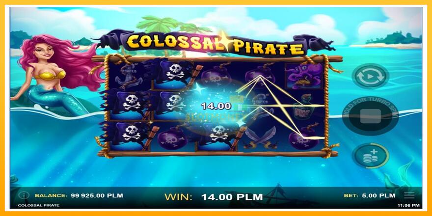 Máquina de jogos Colossal Pirate - chance de ganhar dinheiro, foto 4