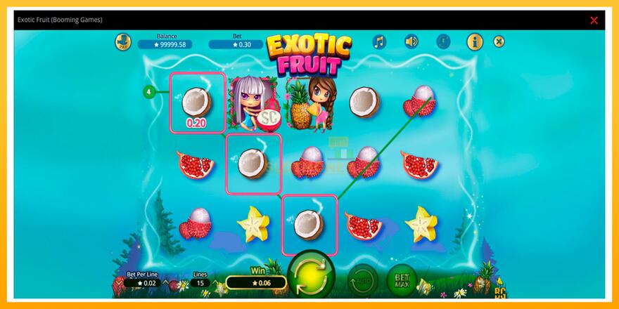 Máquina de jogos Exotic Fruit - chance de ganhar dinheiro, foto 5