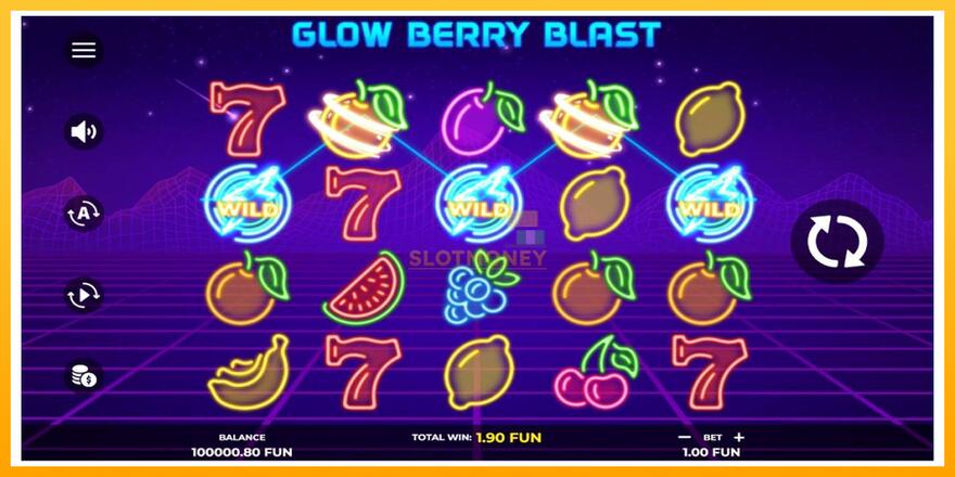 Máquina de jogos Glow Berry Blast - chance de ganhar dinheiro, foto 2