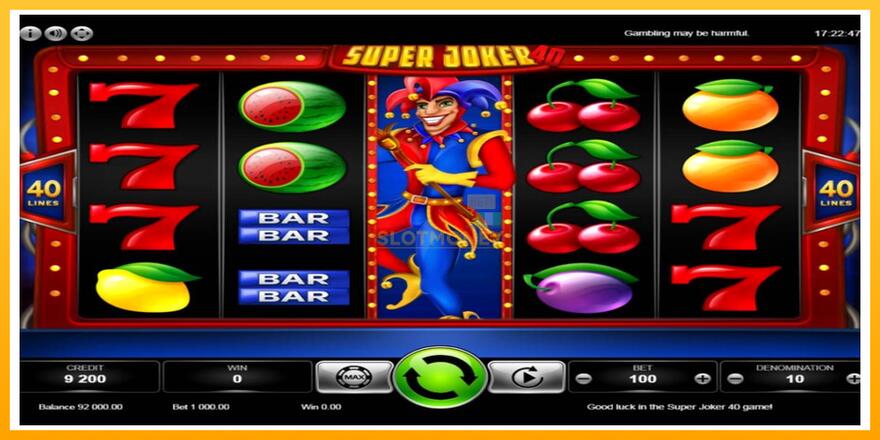 Máquina de jogos Super Joker 40 - chance de ganhar dinheiro, foto 4