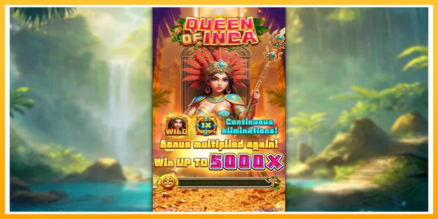 Máquina de jogos Queen of Inca - chance de ganhar dinheiro, foto 1