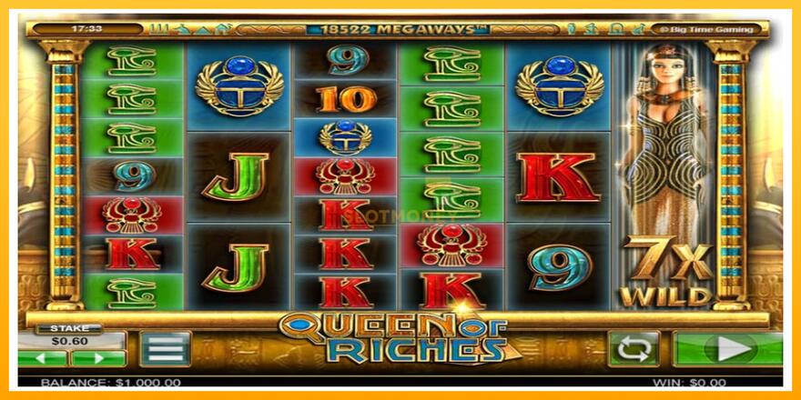 Máquina de jogos Queen of Riches - chance de ganhar dinheiro, foto 1