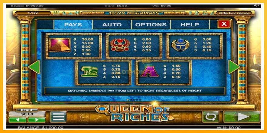 Máquina de jogos Queen of Riches - chance de ganhar dinheiro, foto 5