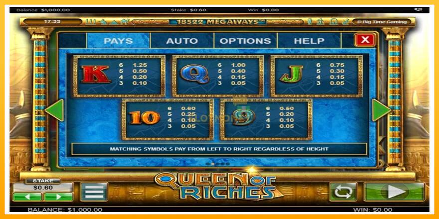 Máquina de jogos Queen of Riches - chance de ganhar dinheiro, foto 6