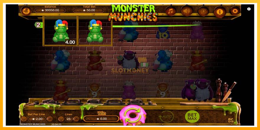 Máquina de jogos Monster Munchies - chance de ganhar dinheiro, foto 3