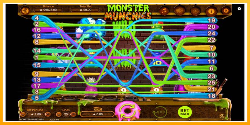 Máquina de jogos Monster Munchies - chance de ganhar dinheiro, foto 4