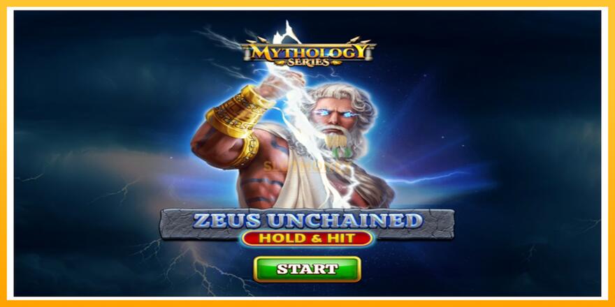 Máquina de jogos Zeus Unchained - Hold & Hit - chance de ganhar dinheiro, foto 1