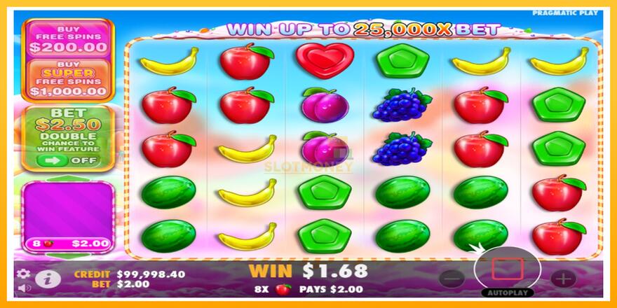 Máquina de jogos Sweet Bonanza 1000 - chance de ganhar dinheiro, foto 3