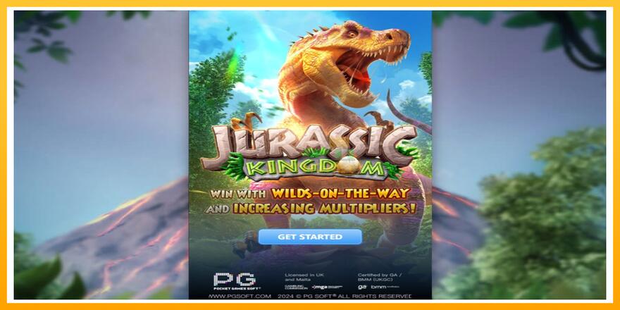 Máquina de jogos Jurassic Kingdom - chance de ganhar dinheiro, foto 1