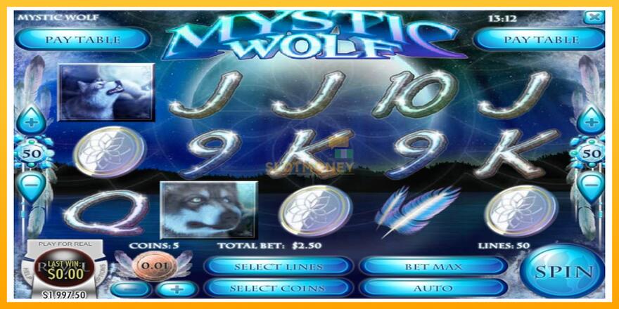 Máquina de jogos Mystic Wolf - chance de ganhar dinheiro, foto 1