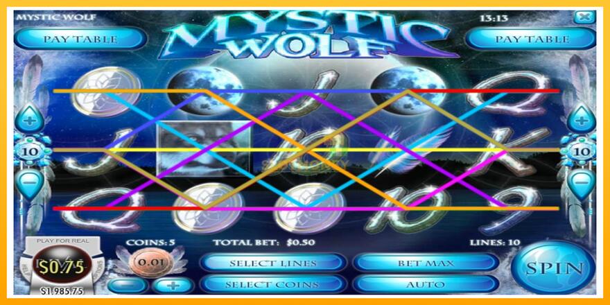 Máquina de jogos Mystic Wolf - chance de ganhar dinheiro, foto 2