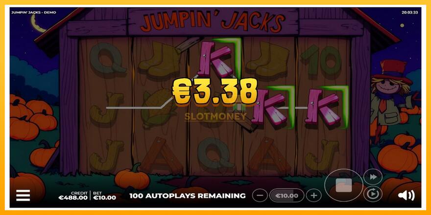 Máquina de jogos Jumpin Jacks - chance de ganhar dinheiro, foto 2