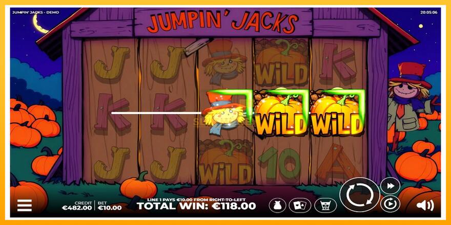 Máquina de jogos Jumpin Jacks - chance de ganhar dinheiro, foto 4