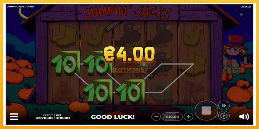 Máquina de jogos Jumpin Jacks - chance de ganhar dinheiro, foto 5