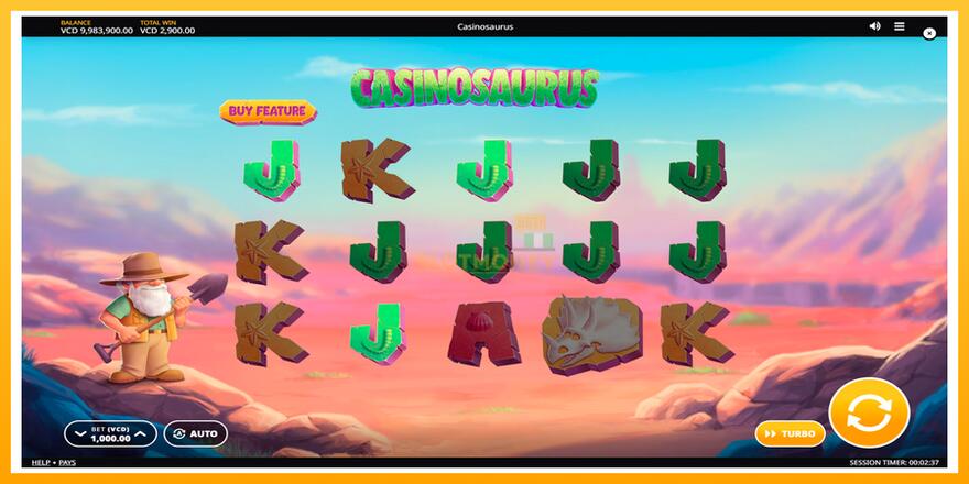 Máquina de jogos Casinosaurus - chance de ganhar dinheiro, foto 2