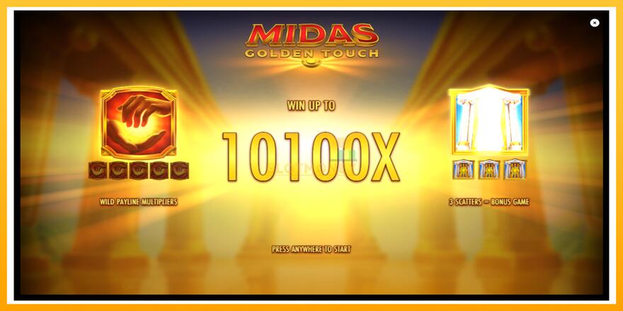 Máquina de jogos Midas Golden Touch - chance de ganhar dinheiro, foto 1