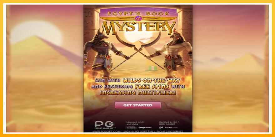 Máquina de jogos Egypts Book of Mystery - chance de ganhar dinheiro, foto 1