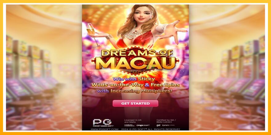 Máquina de jogos Dreams of Macau - chance de ganhar dinheiro, foto 1