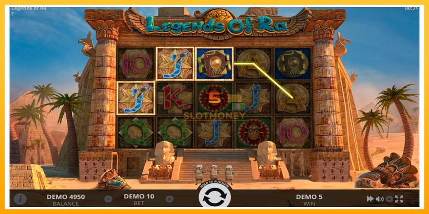 Máquina de jogos Legends of Ra - chance de ganhar dinheiro, foto 3