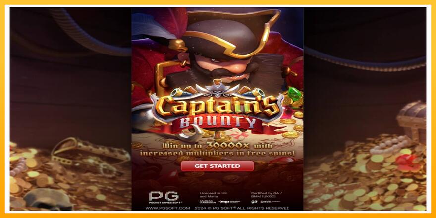 Máquina de jogos Captains Bounty - chance de ganhar dinheiro, foto 1