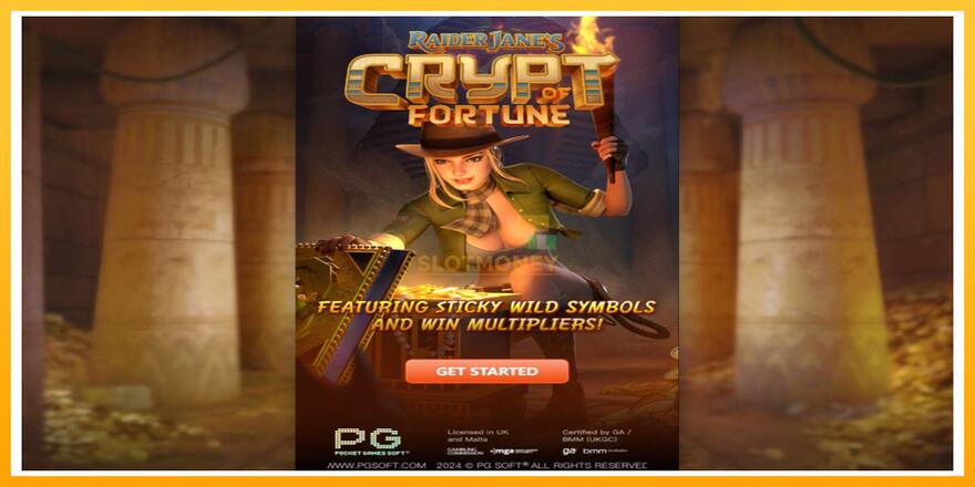 Máquina de jogos Raider Janes Crypt of Fortune - chance de ganhar dinheiro, foto 1