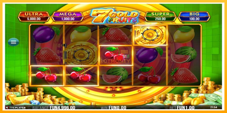 Máquina de jogos 7 Gold Fruits - chance de ganhar dinheiro, foto 3