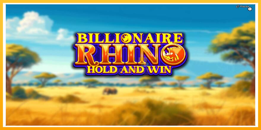 Máquina de jogos Billionaire Rhino - chance de ganhar dinheiro, foto 1