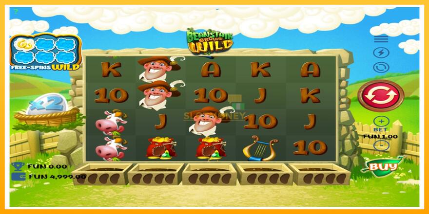 Máquina de jogos Beanstalk Grows Wild - chance de ganhar dinheiro, foto 2