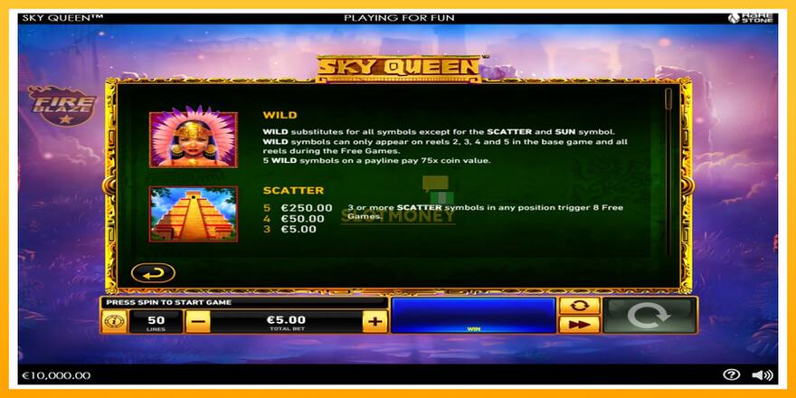 Máquina de jogos Sky Queen - chance de ganhar dinheiro, foto 4