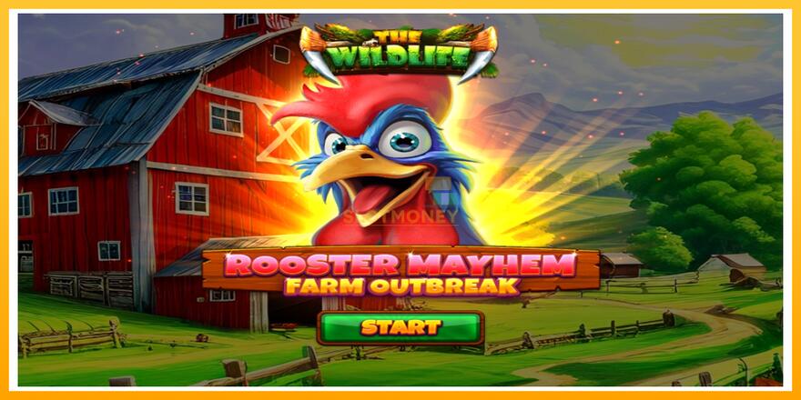 Máquina de jogos Rooster Mayhem Farm Outbreak - chance de ganhar dinheiro, foto 1