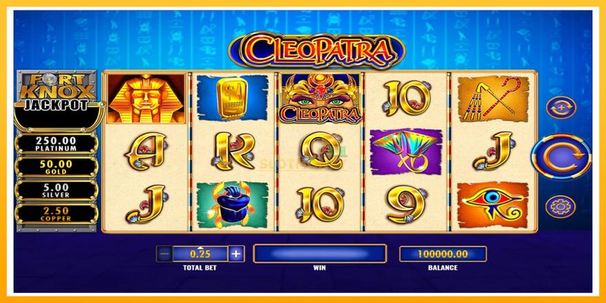 Máquina de jogos Fort Knox Cleopatra - chance de ganhar dinheiro, foto 1