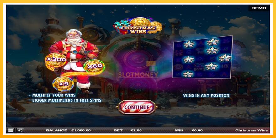 Máquina de jogos Christmas Wins - chance de ganhar dinheiro, foto 1