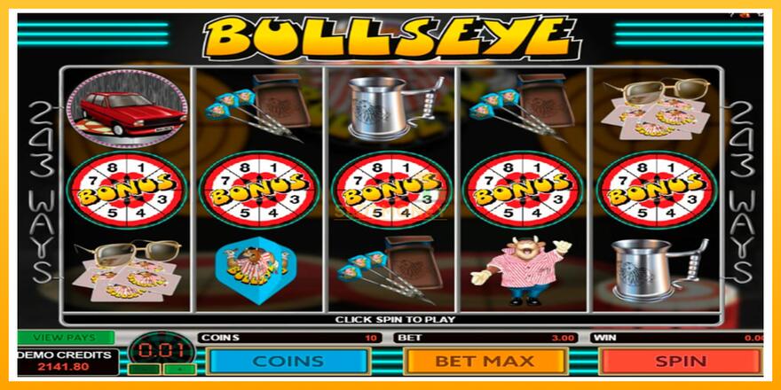 Máquina de jogos Bullseye - chance de ganhar dinheiro, foto 1